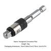 Hex Socket Adapter Hex Shank Adapter Drill Chuck Adapter for Rotary Hammer To Impact Drill Conversion Tool