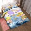 Cinderella-themed Duvet Cover and Pillowcase Bedding Set, Perfect for Boys' and Girls' Bedrooms, A Cartoon-themed Children's Gif
