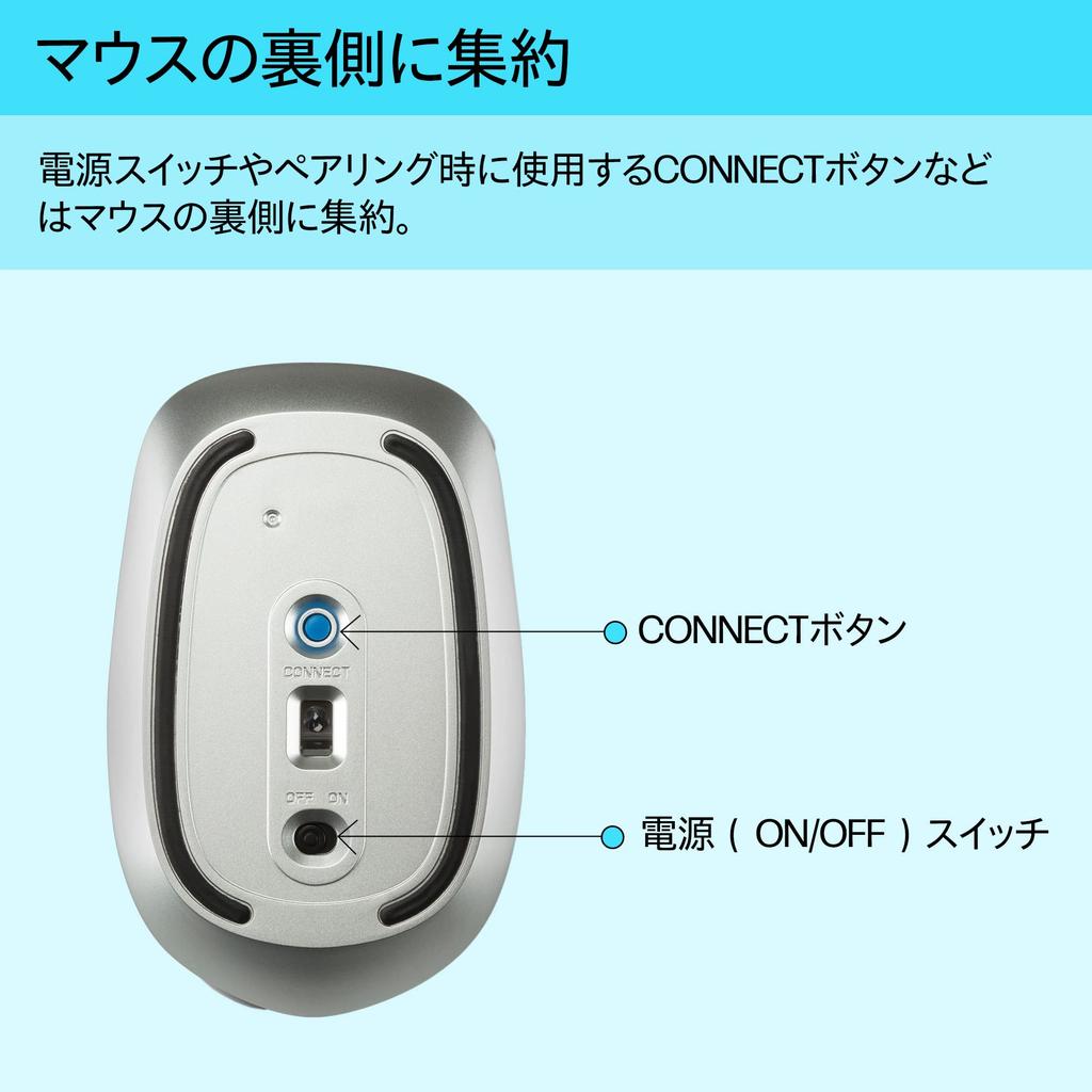 HP Z4000 Wireless Mouse, Slim, Black, Ambidextrous, Compatible with Mac, Windows PC, and MacBook (Model Number: H5N61AA#UUF)