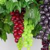 Craft Plastic Simulated Fruit Grape Skewers Fake Lifelike Fruit Models Hanging Artificial Fruit Party