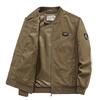 Nouvelle veste en velours côtelé pour hommes, vêtements de printemps et d'automne, col montant, rétro, décontracté, polyvalent, tendance, manteau pour hommes d'âge moyen