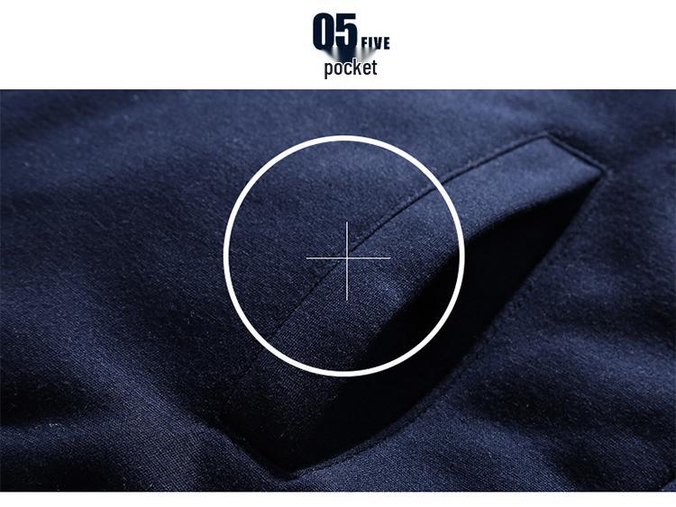 Men's Fleece-Lined Sweatshirt & Jacket Set - Casual Korean Style Sportswear for Autumn/Winter