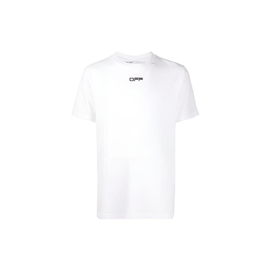 OFF WHITE Slim Fit Caravaggio Square T Shirt OMAA027S201850050188