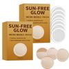 Sunless Microneedle Glow Tanning Patches for Natural-Looking Bronzed Skin Easy-to-Use Glow Microdarts Patches for All Skin Types