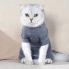Pet Postoperative Clothes Cat Weaning Cotton Clothes Cat Surgery Recovery Suit Winter Warm Anti-licking Surgery After Recovery