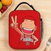 Sakuragi Hanamichi Lunch Bag Funny School Lunch Box Print Portable Thermal Lunch Bags