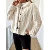 Autumn Winter Trendy Knit Hooded Casual Versatile Outerwear Coat