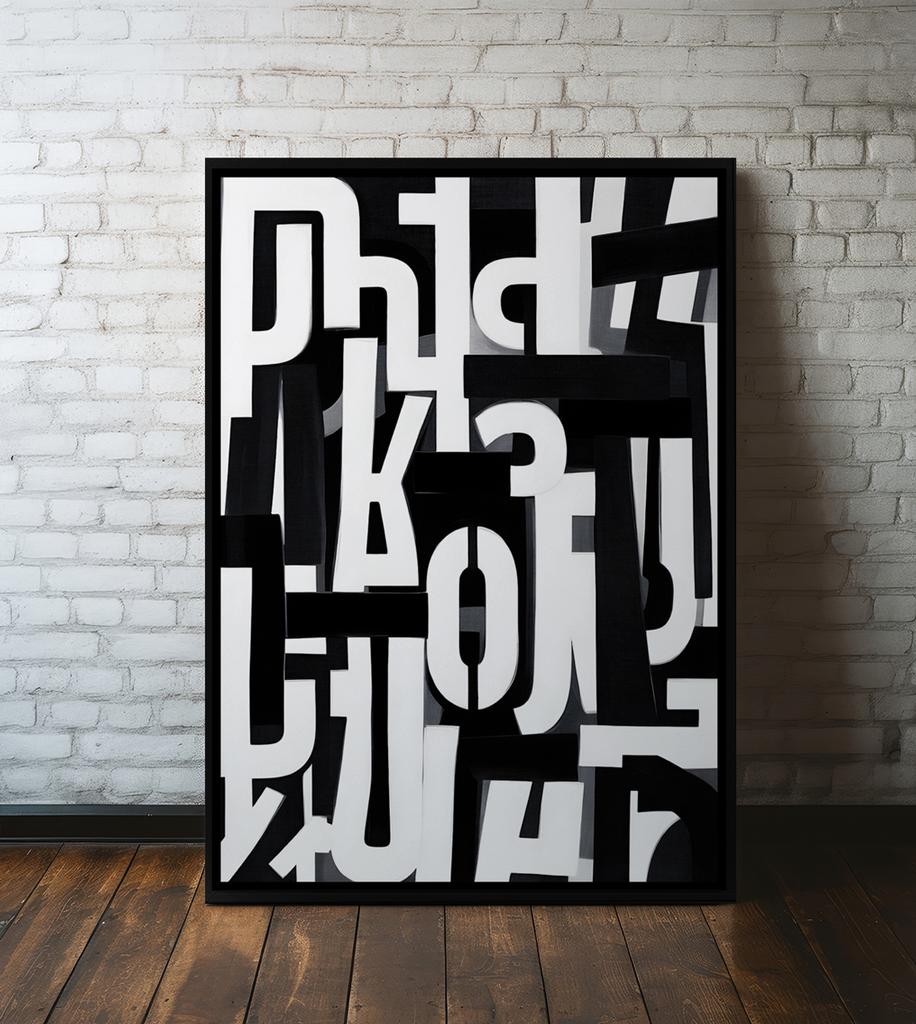 Poster Letter Typography