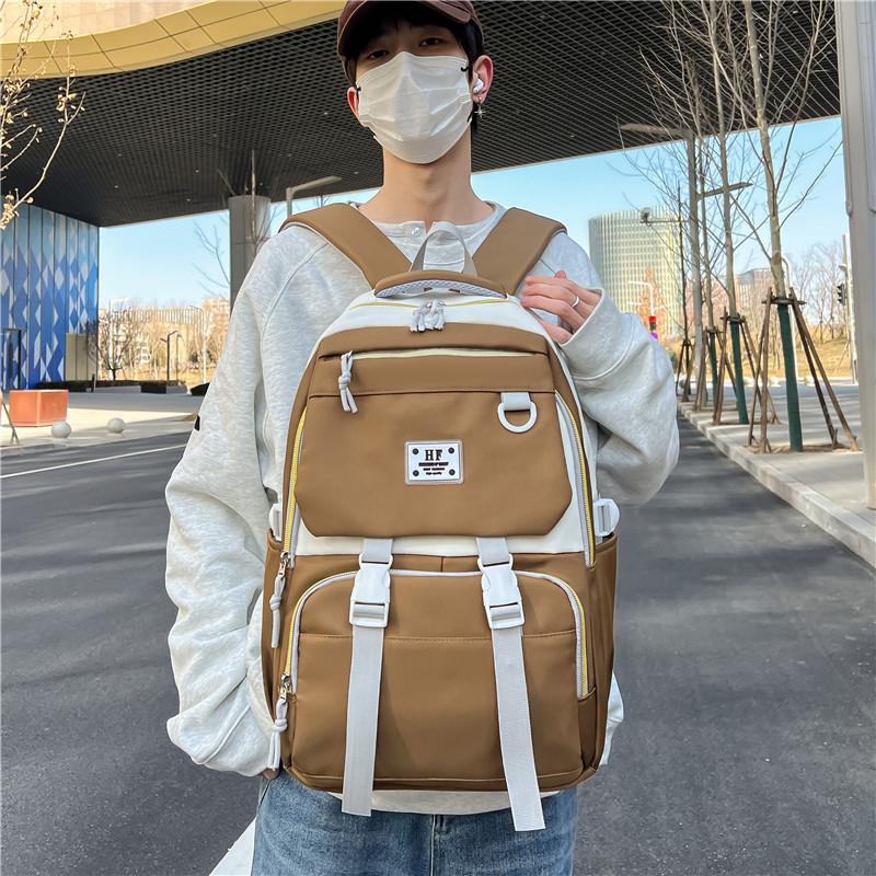 Backpack Large Capacity Campus Waterproof Backpack Outdoor Student Schoolbag