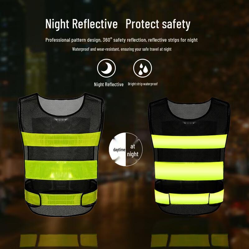 Breathable Mesh Reflective Safety Vest