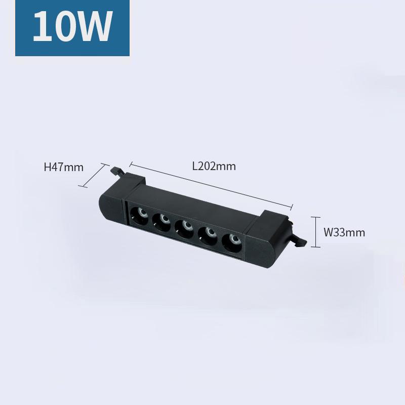 3-wire Long track lighting AC110V 220V LED Fill Light Live Linear Lamp LED Grille Guide Lamp 10W 20W 30W Floodlight Spotlight