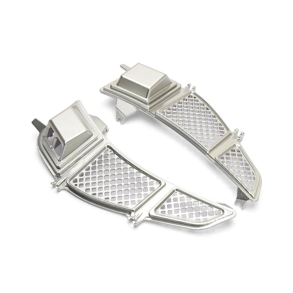 CNC Aluminum Motorcycle Radiator Guard Protection Grille Cover For Vespa GTS300 Gts300 GTV300 GTS GTV 300 2023 2024