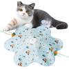 ABLN-Interactive Cat 3 Modes Rechargeable Fluttering Butterfly Teaser Moving Kitten Exercise Kickers For Indoor Home
