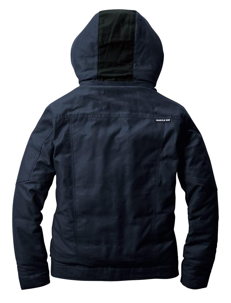 BURTLE Heater Jacket For Black 8210 35 S (Large Hooded) (Unisex) Autumn/Winter
