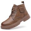 2024 Herbst/Winter Herren Big Head Baumwolle Schneestiefel mit Samtfutter - Warme Martin Arbeitsstiefel