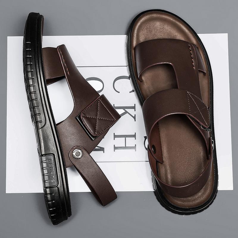 2025 Summer Fashion Men Sandals Man Beach  Sandals Luxury Sandals Men Outdoor Beach Casual Shoes Cheap Male Sandals