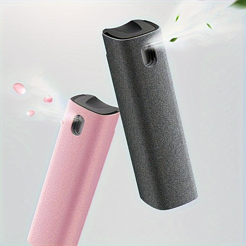 2 In 1 Microfiber Cleaning Spray Bottle with Cloth Set Portable Screen Cleaner for Phone Tablet Glasses Electronics