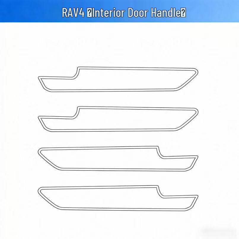 

Toyota RAV4 Interior Center Console Protective Film for 26 Models