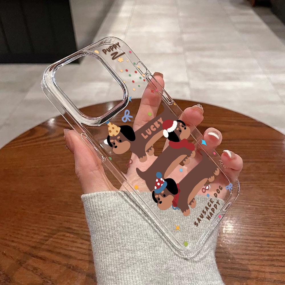 Acrylic Phone Case for iPhone 11 12 13 14 Pro 12 14 16 Pro Max for Samsung A16 A36 A56 S24 FE High-quality Painted Anti-fall Mobile Phone Case