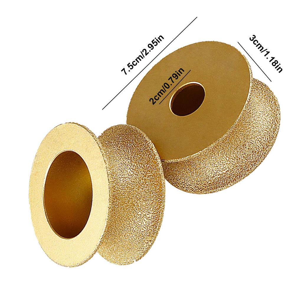 Grinding Wheels Stone Edge Marble Granite Tile Trimming Grinding Wheel Brazied Diamond Angle Grinder Grinding Disces