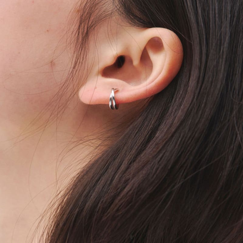 tout double cross 925 silver