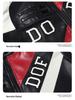 Men's PU Leather Motorcycle Racing Jacket for Spring & Autumn