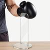 Tabletop Glove Rack for Training Acrylic Boxing Display Stand, Non-slip Base Holder, Transparent Vertical Storage Home Gym Sports Gloves