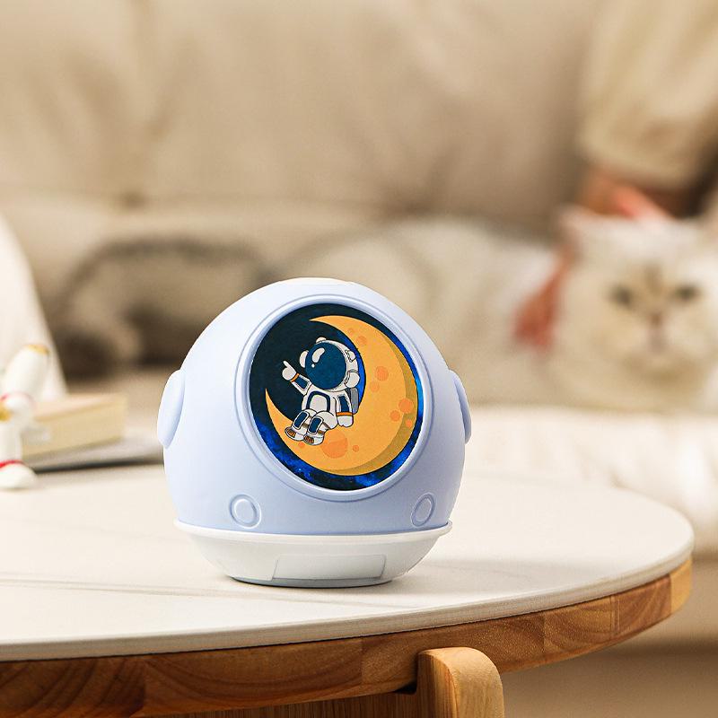 

Мини Нано Увлажнитель воздуха: Большой спрей для спальни, машины или рабочего стола – дизайн в виде радужной чашки, идеальный подарок G16, portable, light sound светло-синий