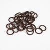 High-Temperature Resistant Brown Silicone Fluororubber O-ring, 1.5mm Diameter, Wear & Corrosion Resistant