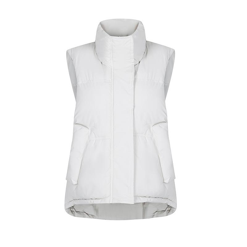 Autumn and winter new fashion trend small design sense casual versatile thickened warm cotton vest