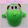Kvalitní zelené plyšové pantofle pro dospělé Nintendo Super Mario Brothers Yoshi