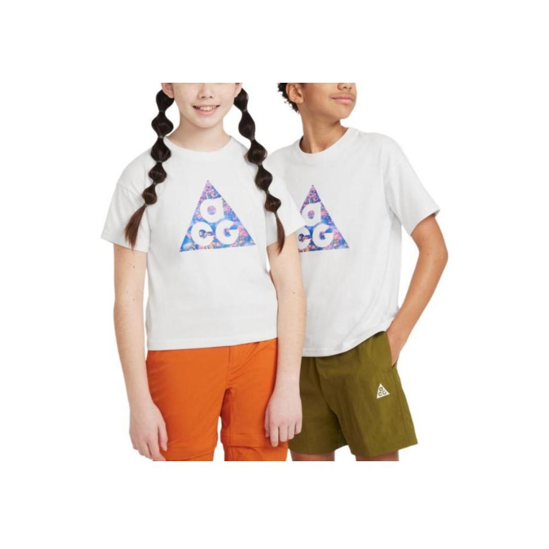 

Nike Quick-Dry Loose Fit Round Neck T-Shirt Kids Tops White FZ2069121 XL