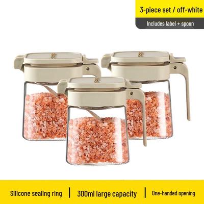Ruhan Sealed Glass Spice Jar Set