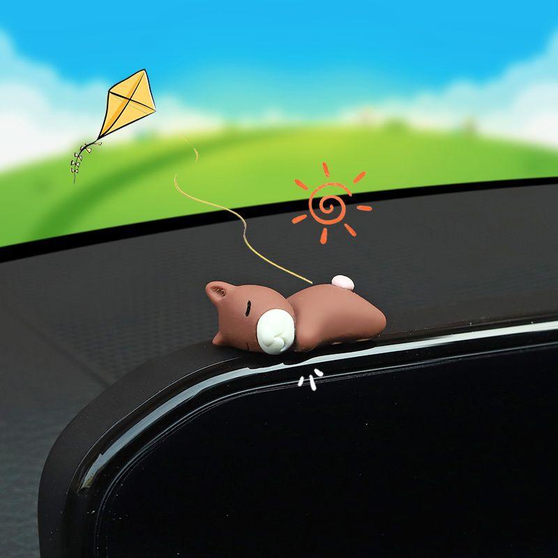 

Украшение для автомобиля Мультяшная кукла-пара Милое украшение для экрана дисплея центральной консоли автомобиля Принадлежности для интерьера автомобиля Известное в интернете