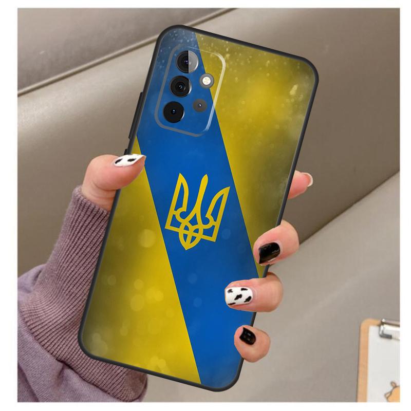 Ukraine Flag Case For Samsung Galaxy A56 A16 A26 A36 A06 A52 A53 A33 A13 A34 A54 A14 A15 A35 A55 A22 A32