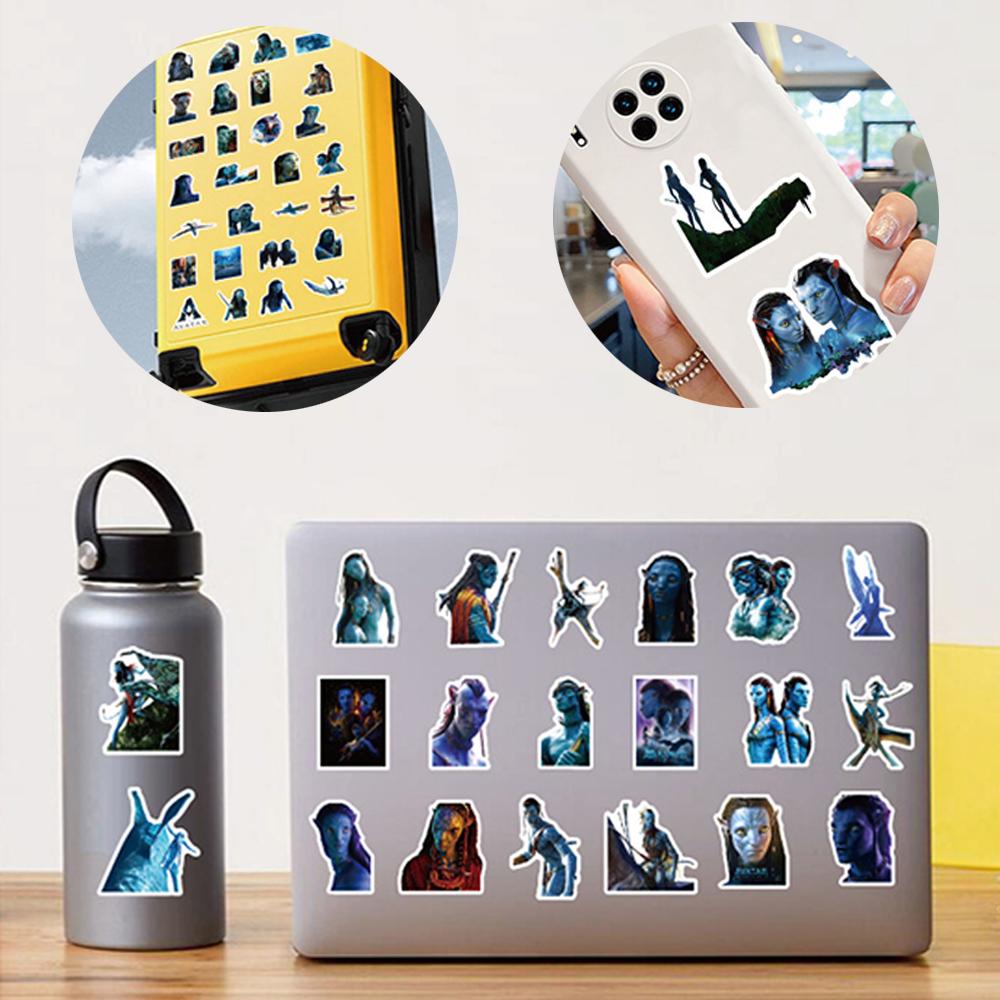 50 stk Avatar Klistremerker Pakke Egnet for Bærbar PC Skateboard Reisekoffert Notatbok