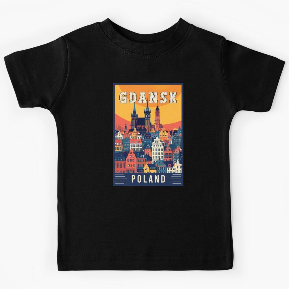 Experience Gdansk in Poland - Stunning Travel Art Kids T-Shirt 150