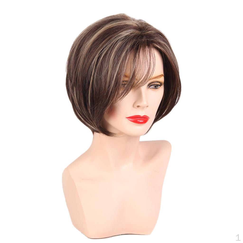 

ЖАРОСТОЙКИЕ Женщины Девушки Короткие Натуральные Выглядящие Прямые Настоящие Человеческие Косплей Использование Коричневый