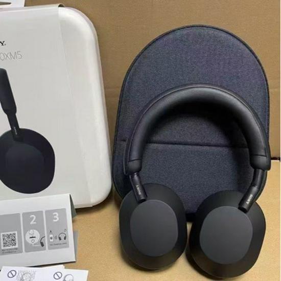WH-1000XM5 Over-Ear Bluetooth Headphones: Wireless Calls, ANC Noise Cancellation, Touch Control