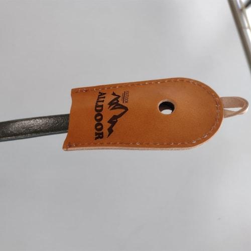 ALLDOOR Skillet Cover, Messtin Cover, Genuine Leather, Camel, Made In Japan, Frying Pan, Outdoor, Camping, Camping Gear, Kitchen Supplies