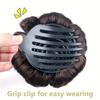 Elastic Hair Clips Wig Synthesis Hairpiece Claw Clip Fashion Hair Accessories