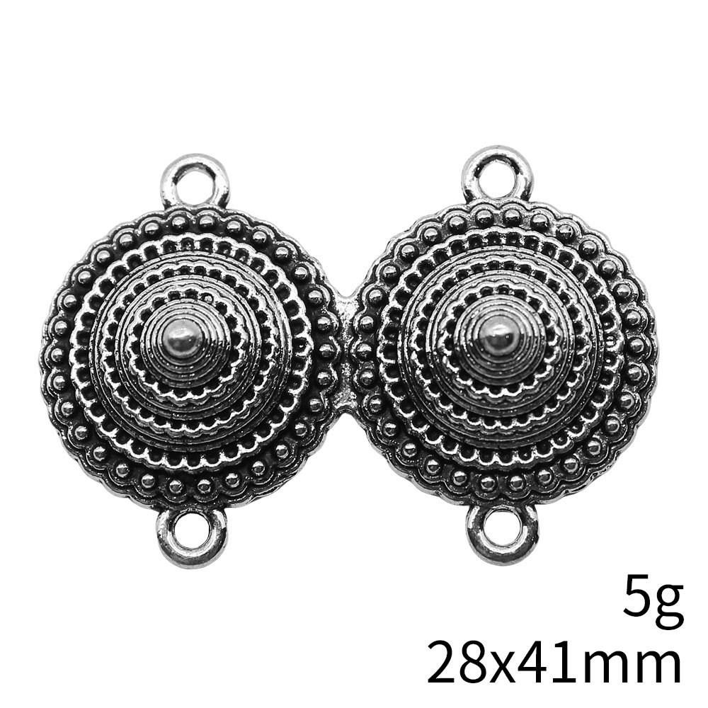 Thanksgiving Day Jewelry Findings And Components Four-Hole Necklace Connector Accessories Parts Cheap Cute Stuff Decorations And Accessories