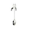 304 Stainless Steel Coffee Spoon, Hanging Cat Spoon for Mugs Tall Cups, Long Handle Tea Stirring Spoon, Ideal for Desserts & Ice Cream Lovers