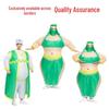 Inflatable Fat Sultan & Dancer Costume - Halloween Stage Performance Prop
