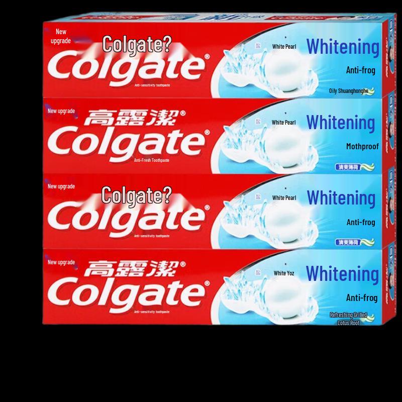 Colgate Herbal Whitening & Anti-Cavity Toothpaste Family Pack