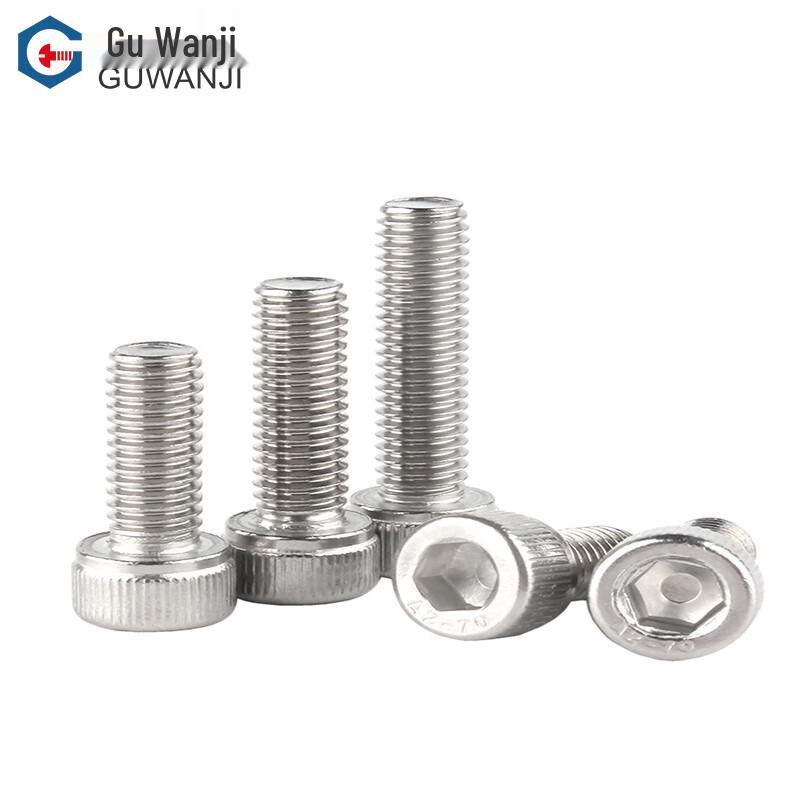 GUWANJI 304 Stainless Steel Hex Socket Cap Screws
