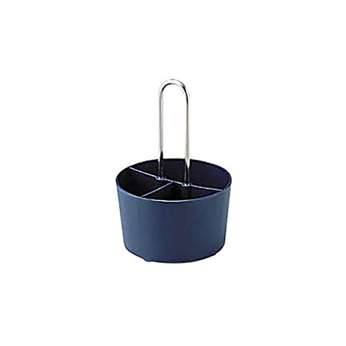 Sugar & Milk Case, Diameter 112 X Height 163mm, Navy Blue / 61-0715-26