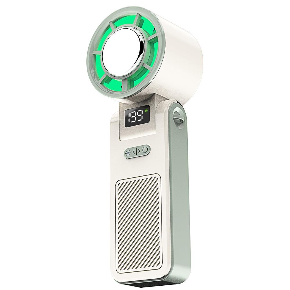 Ice Compress Cool Refrigeration Electric Fan Foldable Personal Cooling Fan Pocket Turbo Fan  Summer