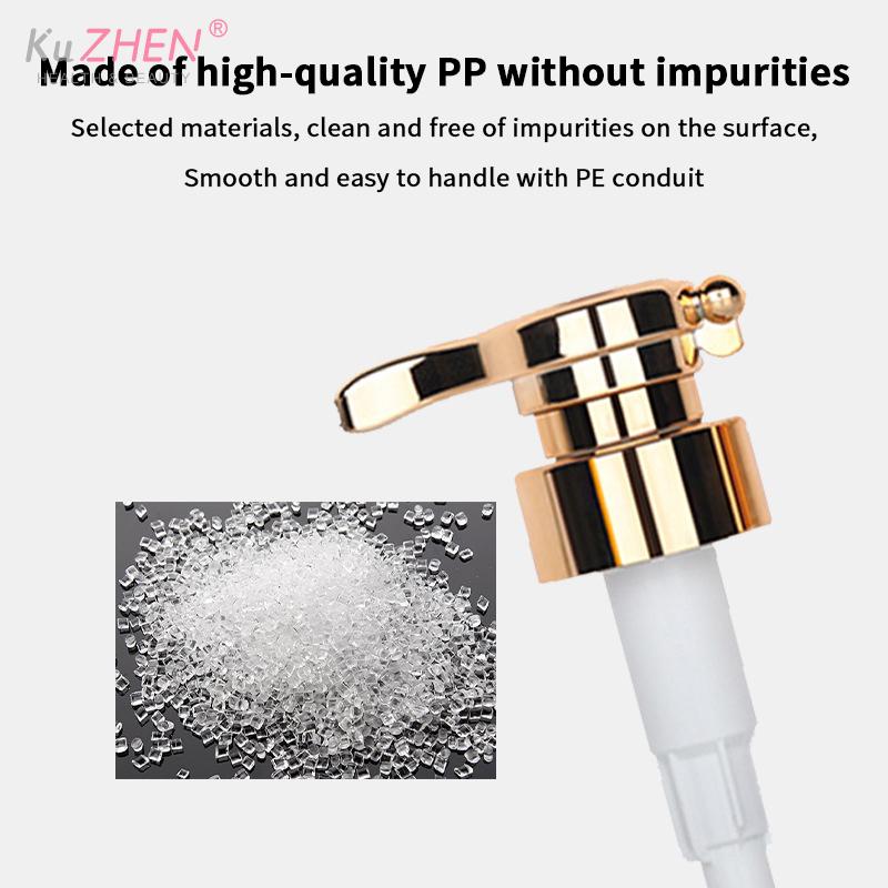 1/3 PCS Plastic Soap Pump Liquid Dispenser Head Push Type With 32 Thread Bath Bottle Press Nozzle Lotion Tube For Bath Accessory