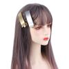 Clip Headwear Side Clip Hair Barrettes Headress Korean Style Hairpin Metal Wire Drawing Hairpin Women Hairpin Hair Accessories